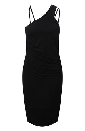 Женское платье из вискозы HELMUT LANG черного цвета по цене 28500 руб., арт. L04HW601 | Фото 1 Женское платье из вискозы HELMUT LANG черного цвета, арт. L04HW601 | Фото 1