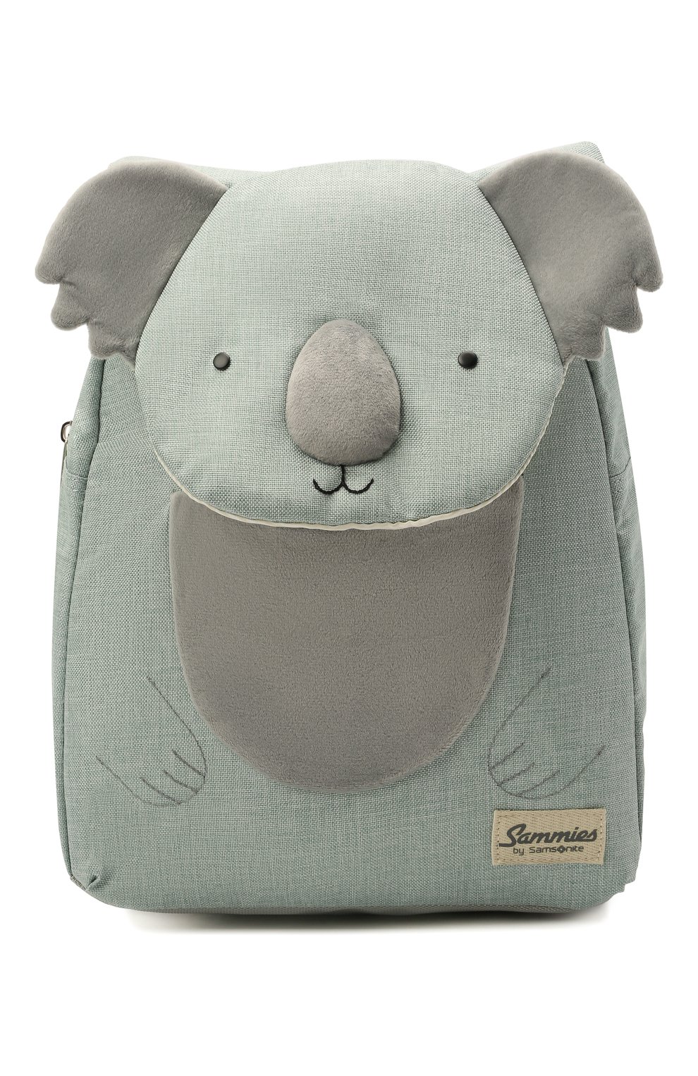 Детская рюкзак happy sammies SAMSONITE светло-зеленого цвета, арт. CD0-14038 | Фото 1 (Материал: Текстиль)