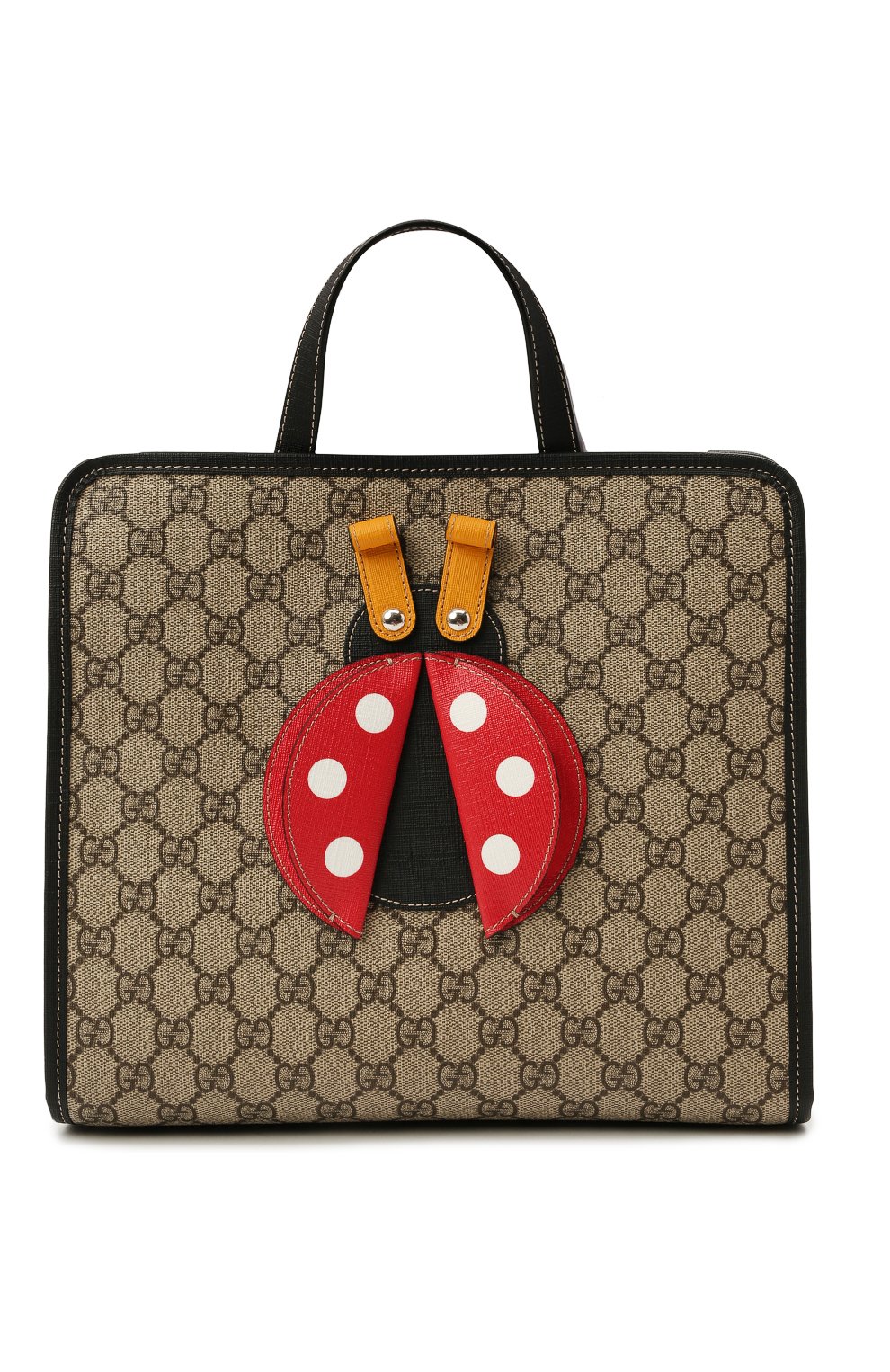 Детская сумка GUCCI бежевого цвета, арт. 664083/20QBN | Фото 1 (Материал: Экокожа)