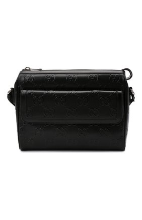 Мужская кожаная сумка gg GUCCI черного цвета по цене 127000 руб., арт. 658565/1W3CN | Фото 1 Мужская кожаная сумка gg GUCCI черного цвета, арт. 658565/1W3CN | Фото 1
