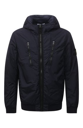 Мужской утепленный бомбер STONE ISLAND темно-синего цвета по цене 59700 руб., арт. 751542223 | Фото 1 Мужской утепленный бомбер STONE ISLAND темно-синего цвета, арт. 751542223 | Фото 1