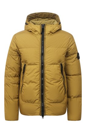Мужская пуховая куртка STONE ISLAND желтого цвета по цене 69950 руб., арт. 751540123 | Фото 1 Мужская пуховая куртка STONE ISLAND желтого цвета, арт. 751540123 | Фото 1