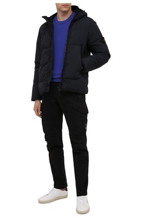 Мужская пуховая куртка STONE ISLAND темно-синего цвета по цене 69950 руб., арт. 751540123 | Фото 2 Мужская пуховая куртка STONE ISLAND темно-синего цвета, арт. 751540123 | Фото 2