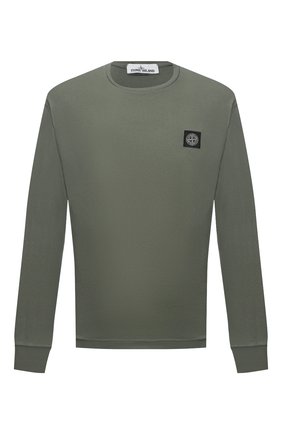Мужская хлопковый лонгслив STONE ISLAND хаки цвета по цене 12400 руб., арт. 751522713 | Фото 1 Мужская хлопковый лонгслив STONE ISLAND хаки цвета, арт. 751522713 | Фото 1