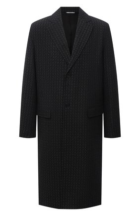 Мужской шерстяное пальто VALENTINO темно-серого цвета по цене 189000 руб., арт. WV3CAD857GY | Фото 1 Мужской шерстяное пальто VALENTINO темно-серого цвета, арт. WV3CAD857GY | Фото 1 (Материал подклада: Купро; Длина (верхняя одежда): До колена; Материал внешний: Шерсть; Рукава: Длинные; Мужское Кросс-КТ: пальто-верхняя одежда; Стили: Кэжуэл)