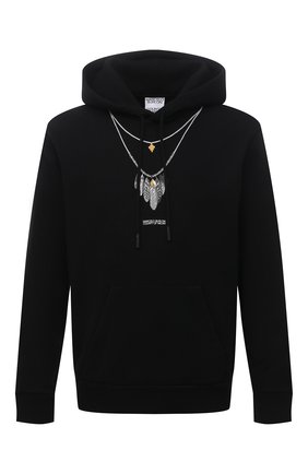 Мужской хлопковое худи MARCELO BURLON черного цвета по цене 37750 руб., арт. CMBB007F21FLE008 | Фото 1 Мужской хлопковое худи MARCELO BURLON черного цвета, арт. CMBB007F21FLE008 | Фото 1
