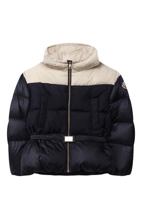 Детская пуховая куртка MONCLER синего цвета по цене 53900 руб., арт. G2-954-1A520-10-54155/4-6A | Фото 1 Детская пуховая куртка MONCLER синего цвета, арт. G2-954-1A520-10-54155/4-6A | Фото 1 (Рукава: Длинные; Материал подклада: Синтетический материал; Материал внешний: Синтетический материал; Девочки Кросс-КТ: Пуховик-верхняя одежда; Материал утеплителя: Пух и перо; Кросс-КТ: Сезон: зима; Ростовка одежда: 4 года | 104 см, 5 лет | 110 см, 6 лет | 116 см)