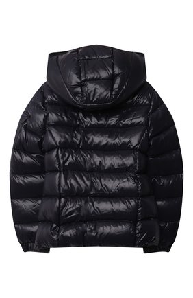 Детская пуховая куртка MONCLER темно-синего цвета по цене 50700 руб., арт. G2-954-1A527-10-68950/8-10A | Фото 2 Детская пуховая куртка MONCLER темно-синего цвета, арт. G2-954-1A527-10-68950/8-10A | Фото 2 (Рукава: Длинные; Материал внешний: Синтетический материал; Материал подклада: Синтетический материал; Материал утеплителя: Пух и перо; Девочки Кросс-КТ: Пуховик-верхняя одежда; Кросс-КТ: Сезон: зима; Ростовка одежда: 10 - 11 лет | 140 - 146см, 8 лет | 128 см)