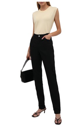 Женские джинсы EMPORIO ARMANI черного цвета по цене 16350 руб., арт. 8N2J18/2DL1Z | Фото 2 Женские джинсы EMPORIO ARMANI черного цвета, арт. 8N2J18/2DL1Z | Фото 2