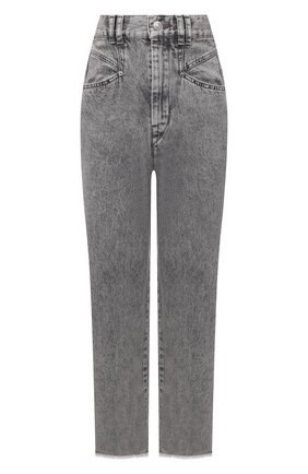 Женские джинсы ISABEL MARANT светло-серого цвета по цене 27950 руб., арт. PA2002-21A017I/DILALI | Фото 1 Женские джинсы ISABEL MARANT светло-серого цвета, арт. PA2002-21A017I/DILALI | Фото 1