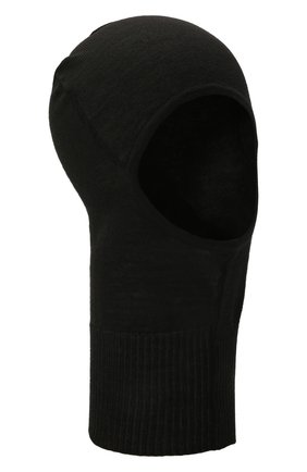 Женская шерстяная шапка-балаклава RICK OWENS черного цвета по цене 28700 руб., арт. RP02A7478/M | Фото 1 Женская шерстяная шапка-балаклава RICK OWENS черного цвета, арт. RP02A7478/M | Фото 1