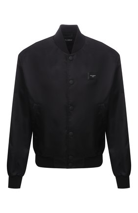 Мужской бомбер DOLCE & GABBANA черного цвета по цене 85500 руб., арт. G9VD2T/FUMNQ | Фото 1 Мужской бомбер DOLCE & GABBANA черного цвета, арт. G9VD2T/FUMNQ | Фото 1