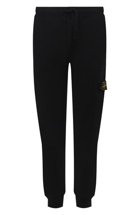 Мужские хлопковые джоггеры STONE ISLAND черного цвета по цене 22400 руб., арт. 751564520 | Фото 1 Мужские хлопковые джоггеры STONE ISLAND черного цвета, арт. 751564520 | Фото 1