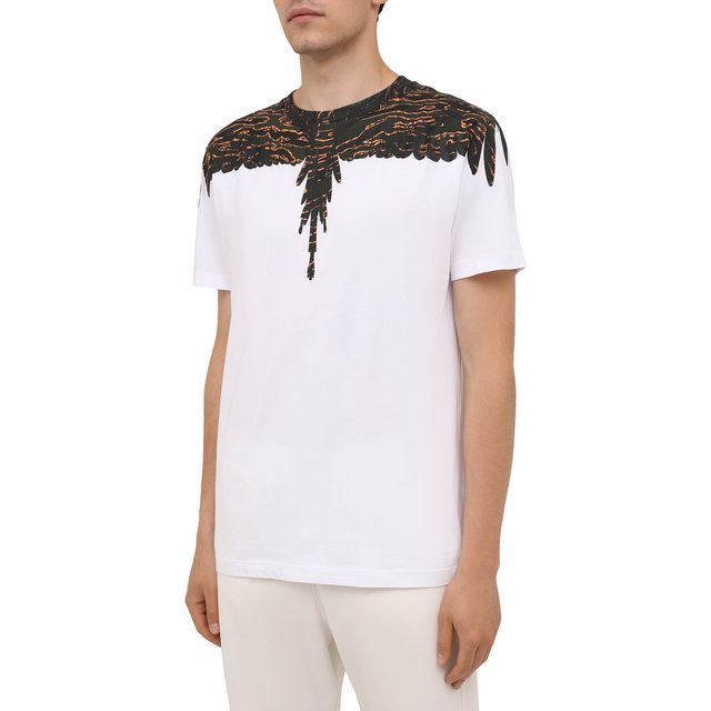 фото Хлопковая футболка marcelo burlon