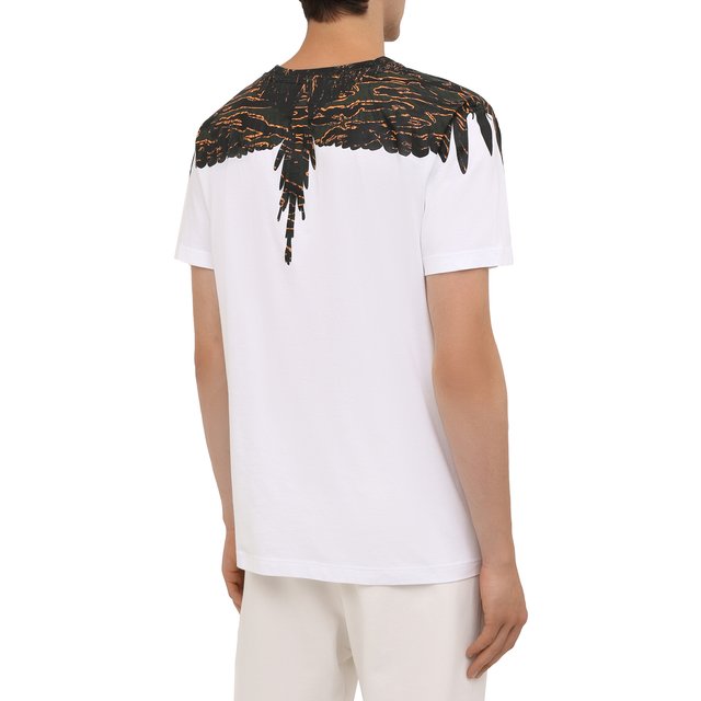 фото Хлопковая футболка marcelo burlon