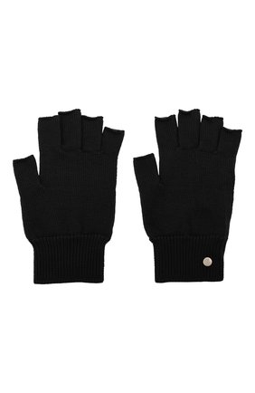 Мужские кашемировые митенки RICK OWENS черного цвета по цене 25850 руб., арт. RU02A5485/WS | Фото 2 Мужские кашемировые митенки RICK OWENS черного цвета, арт. RU02A5485/WS | Фото 2