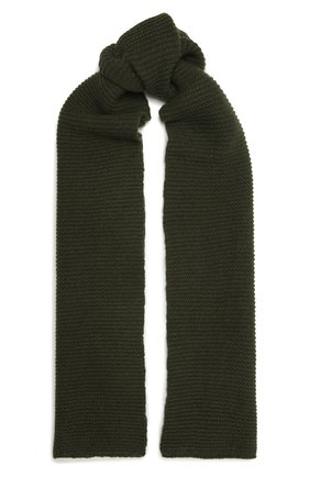 Мужской шарф из кашемира и шерсти RICK OWENS зеленого цвета по цене 32650 руб., арт. RU02A5479/WSBR | Фото 1 Мужской шарф из кашемира и шерсти RICK OWENS зеленого цвета, арт. RU02A5479/WSBR | Фото 1