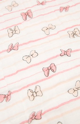 Детского хлопковое одеяло ADEN+ANAIS розового цвета, арт. EMBC10001DI | Фото 2 (Материал: Текстиль, Хлопок)