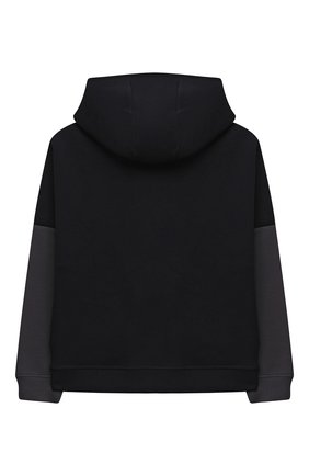 Детский хлопковая толстовка EMPORIO ARMANI темно-синего цвета по цене 16700 руб., арт. 6K4MJ6/1JHSZ | Фото 2 Детский хлопковая толстовка EMPORIO ARMANI темно-синего цвета, арт. 6K4MJ6/1JHSZ | Фото 2 (Рукава: Длинные; Материал внешний: Хлопок; Мальчики Кросс-КТ: Толстовка-одежда; Ростовка одежда: 16 лет | 164 см, 8 лет | 128 см)