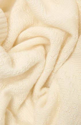 Детского кашемировое одеяло GUCCI кремвого цвета, арт. 660681/3KAAG | Фото 2 (Материал: Шерсть, Кашемир, Текстиль)