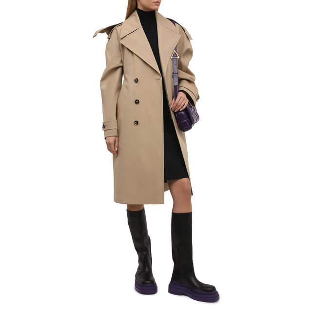 фото Кожаные сапоги bv tire bottega veneta