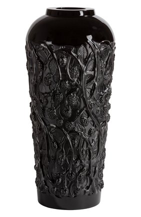 Ваза mures LALIQUE черного цвета по цене 0 руб., арт. 10732800 | Фото 1 Ваза mures LALIQUE черного цвета, арт. 10732800 | Фото 1 (Ограничения доставки: fragile-2)