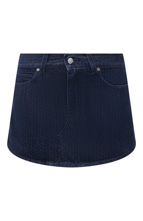Женская юбка-шорты REDVALENTINO темно-синего цвета по цене 37600 руб., арт. WR3DD04J/62N | Фото 1 Женская юбка-шорты REDVALENTINO темно-синего цвета, арт. WR3DD04J/62N | Фото 1 (Материал внешний: Хлопок; Длина Ж (юбки, платья, шорты): Мини; Стили: Гламурный; Женское Кросс-КТ: Юбка-одежда)