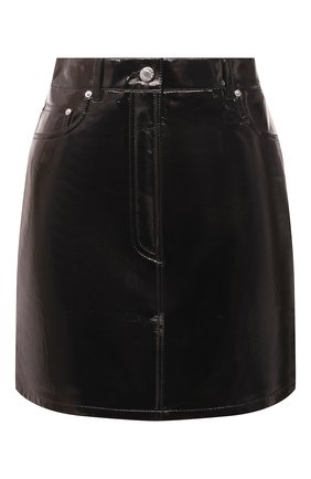 Женская кожаная юбка HELMUT LANG черного цвета по цене 33450 руб., арт. L05HW304 | Фото 1 Женская кожаная юбка HELMUT LANG черного цвета, арт. L05HW304 | Фото 1