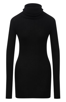 Женская кашемировая водолазка RICK OWENS черного цвета по цене 67850 руб., арт. RP02A7614/RIBWS | Фото 1 Женская кашемировая водолазка RICK OWENS черного цвета, арт. RP02A7614/RIBWS | Фото 1