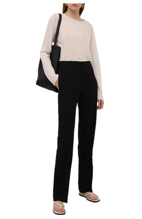 Женские брюки из хлопка и вискозы ISABEL MARANT черного цвета по цене 44150 руб., арт. PA2004-21A015I/LELIR0K | Фото 2 Женские брюки из хлопка и вискозы ISABEL MARANT черного цвета, арт. PA2004-21A015I/LELIR0K | Фото 2