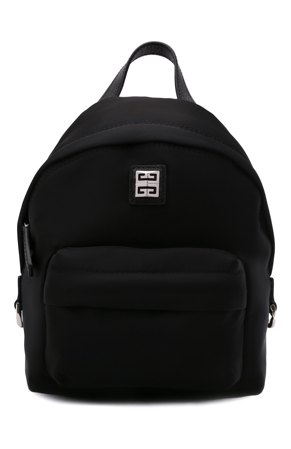 Женский рюкзак 4g light mini GIVENCHY черного цвета, арт. BB50HXB147 | Фото 1 (Размер: mini; Ремень/цепочка: На ремешке; Материал: Текстиль)