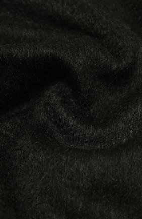 Кашемировый плед LORO PIANA темно-серого цвета, арт. FAA1158 | Фото 2