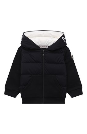 Детского пуховая куртка MONCLER темно-синего цвета по цене 26700 руб., арт. G2-951-8G507-20-809D2 | Фото 1 Детского пуховая куртка MONCLER темно-синего цвета, арт. G2-951-8G507-20-809D2 | Фото 1 (Материал подклада: Хлопок; Материал внешний: Хлопок; Рукава: Длинные; Материал утеплителя: Пух и перо; Ростовка одежда: 12 мес | 80 см, 18 мес | 86 см, 24 мес | 92 см, 36 мес | 98 см)