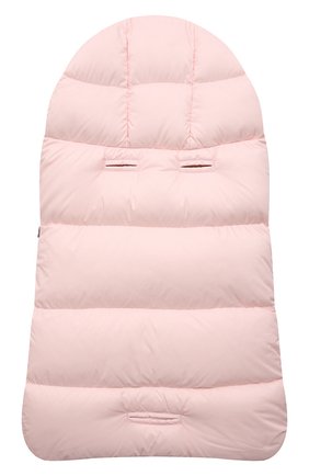 Детский пуховый конверт MONCLER розового цвета по цене 43000 руб., арт. G2-951-1G518-02-53333 | Фото 2 Детский пуховый конверт MONCLER розового цвета, арт. G2-951-1G518-02-53333 | Фото 2 (Материал: Текстиль, Синтетический материал; Ростовка одежда: 3 мес | 62 см, 6 мес | 68 см)