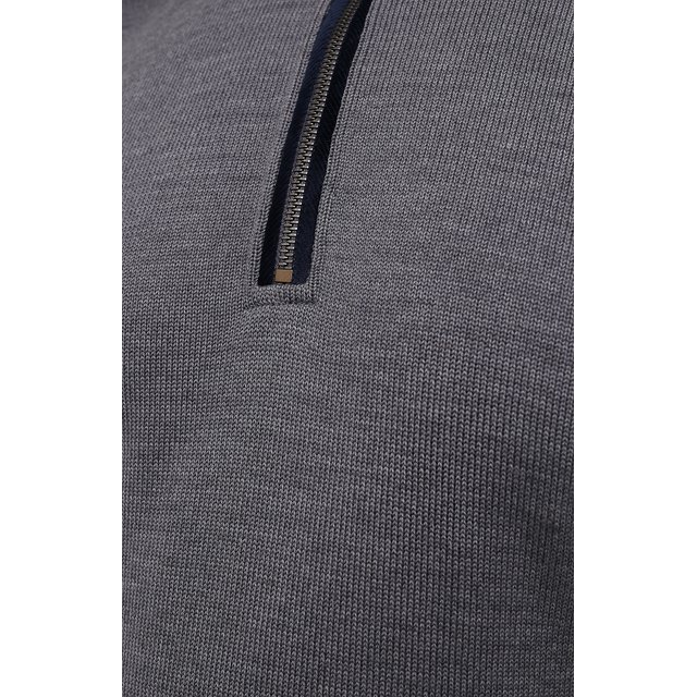 Шерстяной свитер Paul&Shark 11311112/FLV/3XL-6XL, цвет серый, размер 56 11311112/FLV/3XL-6XL - фото 5