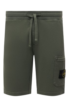 Мужские хлопковые шорты STONE ISLAND хаки цвета по цене 19000 руб., арт. 751564620 | Фото 1 Мужские хлопковые шорты STONE ISLAND хаки цвета, арт. 751564620 | Фото 1