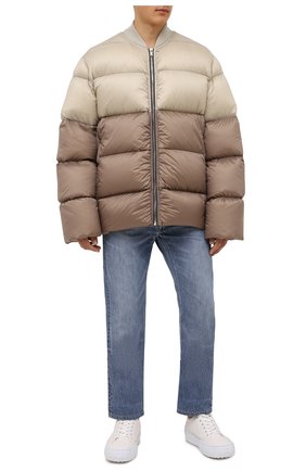 Мужская пуховая куртка RICK OWENS бежевого цвета по цене 151500 руб., арт. RU02A5788/NZD3 | Фото 2 Мужская пуховая куртка RICK OWENS бежевого цвета, арт. RU02A5788/NZD3 | Фото 2