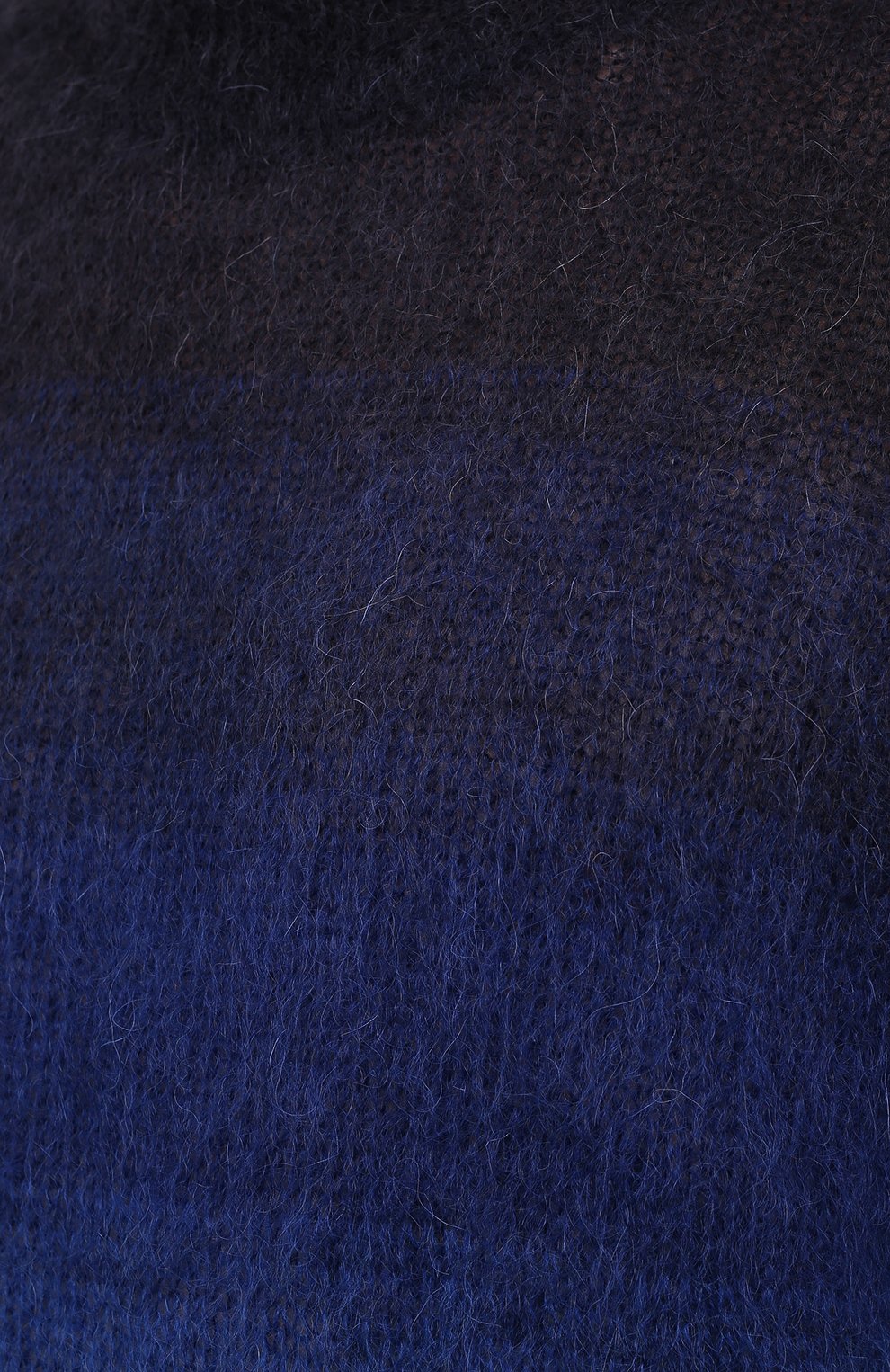 Мужской свитер ISABEL MARANT темно-синего цвета, арт. PU1275-21A054H/DRUSSELLH | Фото 5 (Материал внешний: Шерсть; Рукава: Длинные; Принт: Без принта; Длина (для топов): Стандартные; Мужское Кросс-КТ: Свитер-одежда; Стили: Минимализм)