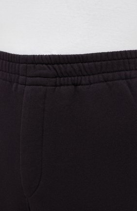 Мужские хлопковые брюки ISABEL MARANT темно-коричневого цвета, арт. PA2012-21A033H/MAILEJ0 | Фото 5 (Длина (брюки, джинсы): Стандартные; Случай: Повседневный; Материал внешний: Хлопок; Стили: Спорт-шик)