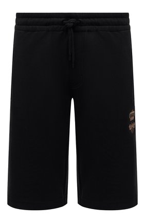 Мужские хлопковые шорты DOLCE & GABBANA черного цвета по цене 47250 руб., арт. GWJWAZ/HU7H9 | Фото 1 Мужские хлопковые шорты DOLCE & GABBANA черного цвета, арт. GWJWAZ/HU7H9 | Фото 1 (Материал внешний: Хлопок; Длина Шорты М: Ниже колена; Кросс-КТ: Трикотаж; Принт: Без принта; Стили: Спорт-шик)