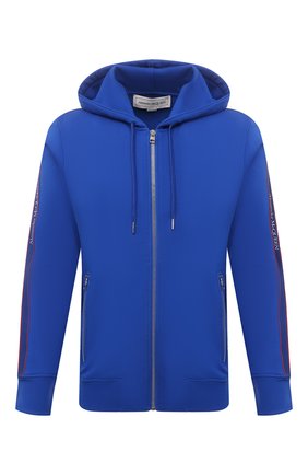 Мужской хлопковая толстовка ALEXANDER MCQUEEN синего цвета по цене 72850 руб., арт. 654794/QRX75 | Фото 1 Мужской хлопковая толстовка ALEXANDER MCQUEEN синего цвета, арт. 654794/QRX75 | Фото 1