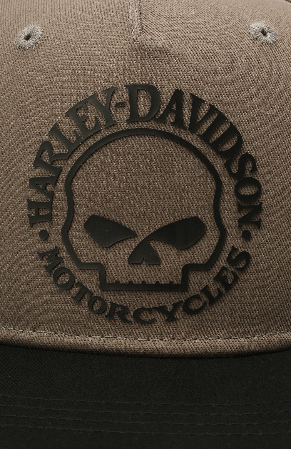 Мужской хлопковая бейсболка HARLEY-DAVIDSON хаки цвета по цене 6500 руб., арт. 97688-21VM | Фото 3 Мужской хлопковая бейсболка HARLEY-DAVIDSON хаки цвета, арт. 97688-21VM | Фото 3 (Материал: Текстиль, Хлопок)