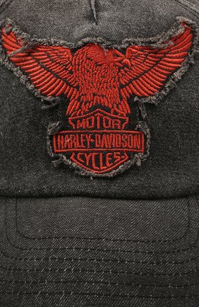 Мужской хлопковая бейсболка HARLEY-DAVIDSON серого цвета по цене 0 руб., арт. 97689-21VM | Фото 3 Мужской хлопковая бейсболка HARLEY-DAVIDSON серого цвета, арт. 97689-21VM | Фото 3 (Материал: Текстиль, Хлопок)