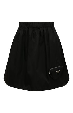 Женская юбка PRADA черного цвета по цене 66000 руб., арт. 21H914-1WQ8-F0002-212 | Фото 1 Женская юбка PRADA черного цвета, арт. 21H914-1WQ8-F0002-212 | Фото 1