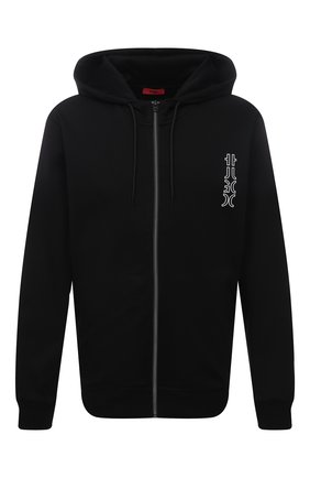 Мужской хлопковая толстовка HUGO черного цвета по цене 15500 руб., арт. 50456839 | Фото 1 Мужской хлопковая толстовка HUGO черного цвета, арт. 50456839 | Фото 1