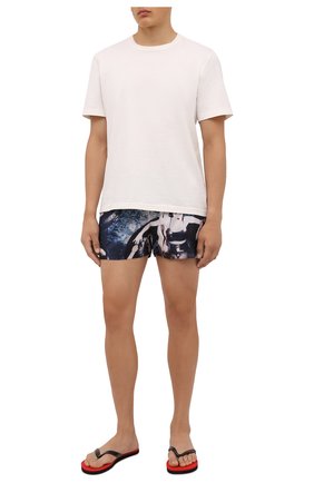 Мужские плавки-шорты LIMITATO синего цвета по цене 22700 руб., арт. SINNERS/SWIMTRUNKS | Фото 2 Мужские плавки-шорты LIMITATO синего цвета, арт. SINNERS/SWIMTRUNKS | Фото 2