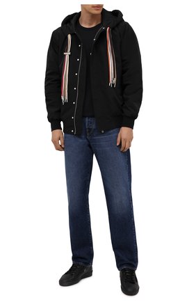 Мужские кожаные кеды ball star GOLDEN GOOSE DELUXE BRAND черного цвета по цене 63000 руб., арт. GMF00117.F002301 | Фото 2 Мужские кожаные кеды ball star GOLDEN GOOSE DELUXE BRAND черного цвета, арт. GMF00117.F002301 | Фото 2 (Материал внутренний: Натуральная кожа; Материал утеплителя: Натуральный мех; Подошва: Массивная; Материал внешний: Кожа; Стили: Классический; Длина стельки: 25,2, 25,8, 26,5, 27,2, 27,8, 28,5, 29,2, 29,9, 30,5)