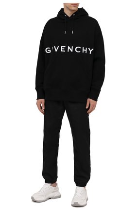 Мужской хлопковое худи GIVENCHY черного цвета по цене 89950 руб., арт. BMJ0C93Y69 | Фото 2 Мужской хлопковое худи GIVENCHY черного цвета, арт. BMJ0C93Y69 | Фото 2