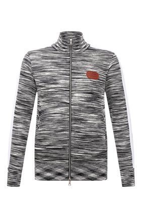 Мужской кардиган из вискозы palm angels x missoni PALM ANGELS черно-белого цвета по цене 74950 руб., арт. PMHA028F21KNI0010860 | Фото 1 Мужской кардиган из вискозы palm angels x missoni PALM ANGELS черно-белого цвета, арт. PMHA028F21KNI0010860 | Фото 1