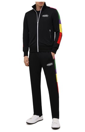 Мужской толстовка palm angels x missoni PALM ANGELS черного цвета по цене 44650 руб., арт. PMBD001F21FAB0091001 | Фото 2 Мужской толстовка palm angels x missoni PALM ANGELS черного цвета, арт. PMBD001F21FAB0091001 | Фото 2